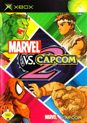 Marvel vs Capcom 2 New Age of Heroes (USA) box cover front